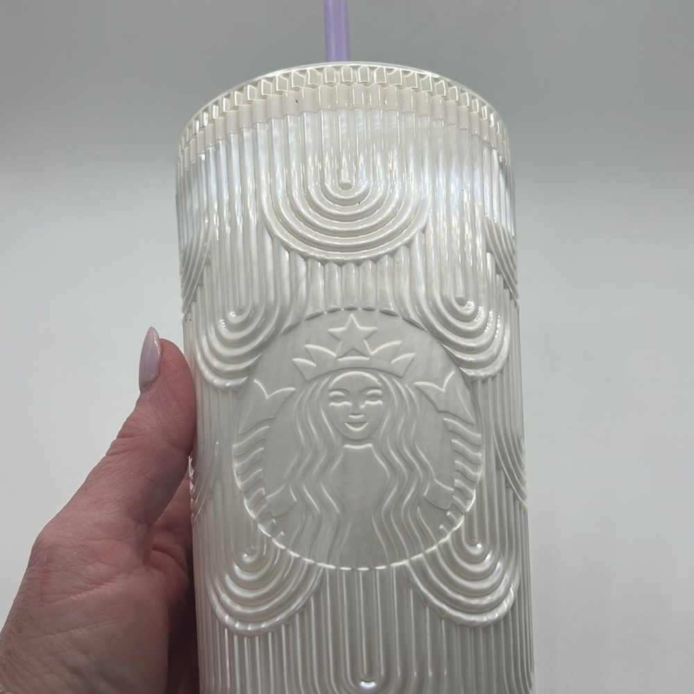 Starbucks Siren White Tumbler 24Oz - Picture 3 of 4